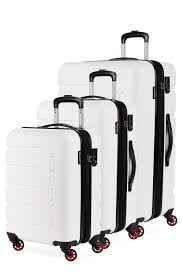 white suitcase