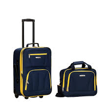 Travel in Style with a Versatile 2-Piece Carry-On Luggage Set