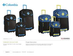 columbia luggage